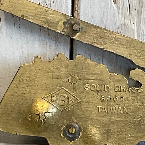 Vintage Brass Ladder Fire Truck Belt Buckle Fireman BROKEN READ - Picture 6 of 7